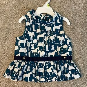 JANIE and JACK polyester top